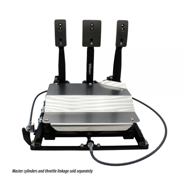 Tilton 850-Series 3 Pedal Under Foot with Slider Assembly